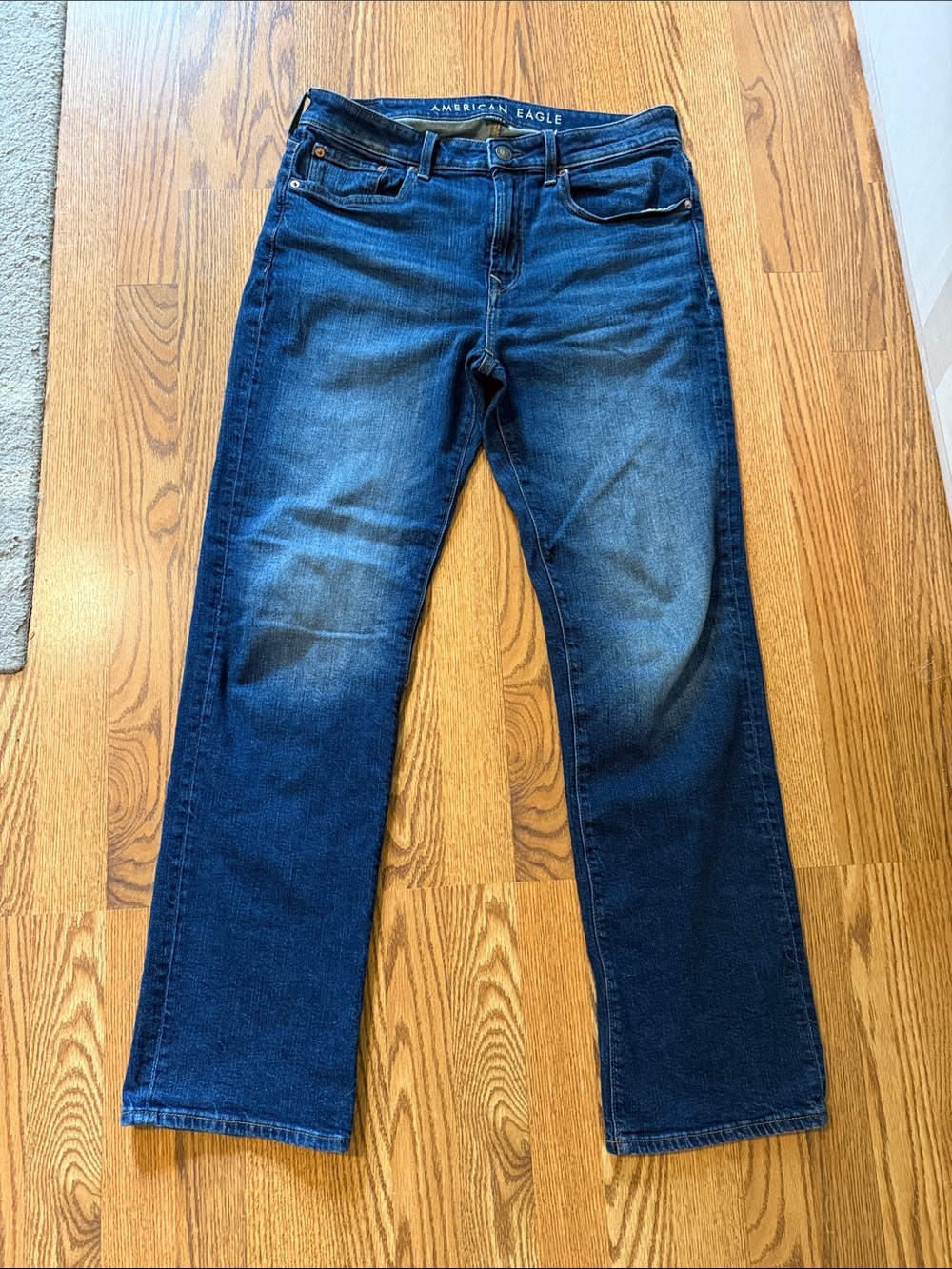 American Eagle Outfitters Men’s Navy Blue Bootcut Jeans